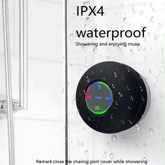 Large suction cup with light version Bluetooth speaker