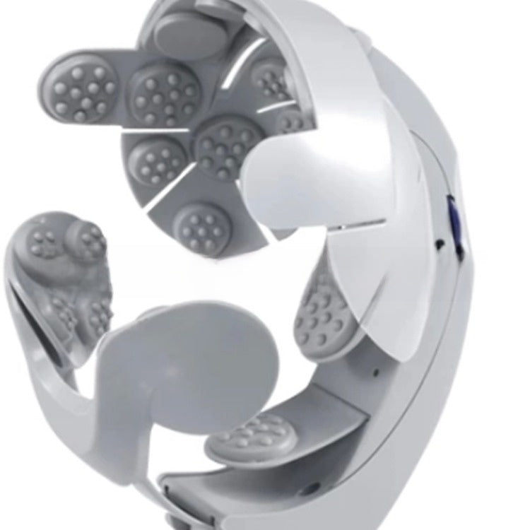 Electric Head Massager Helmet with Vibration